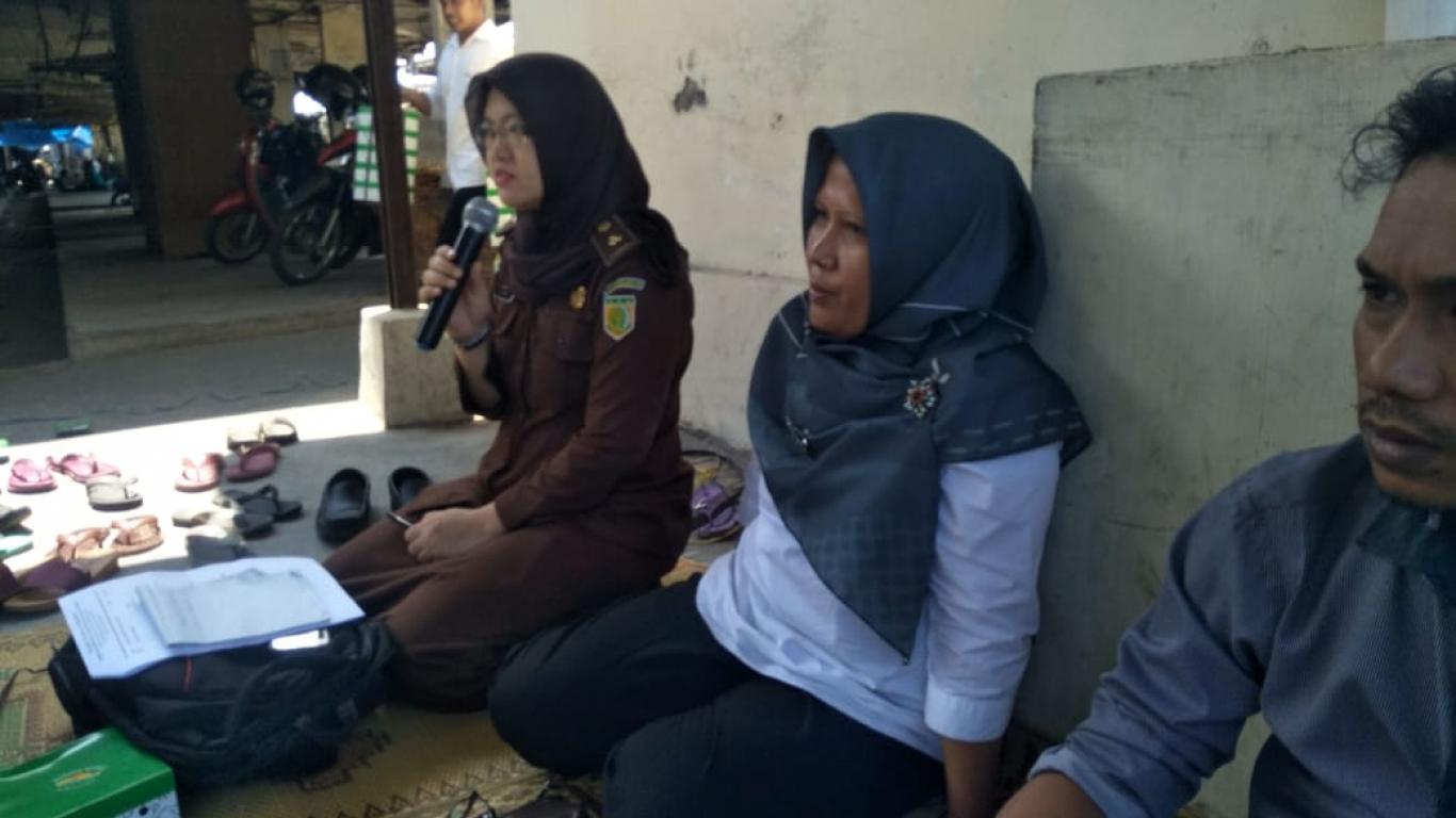 SOSIALISASI PEMBANGUNAN /REHABILITASI PASAR PUNDONG